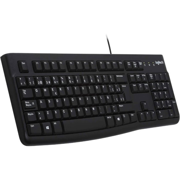 Logitech K120 Teclado USB QWERTY Español Negro Logitech K120 Teclado USB QWERTY Español Negro